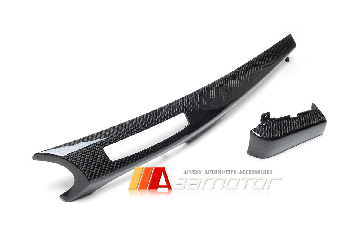 Replacement Carbon Fiber Dash Trim Panels Kit fit for Mitsubishi Lancer Evolution EVO 10 LHD