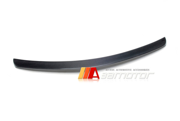 Carbon Fiber Rear Trunk Spoiler Wing fit for 2012-2015 Mercedes C204 C-Class Coupe