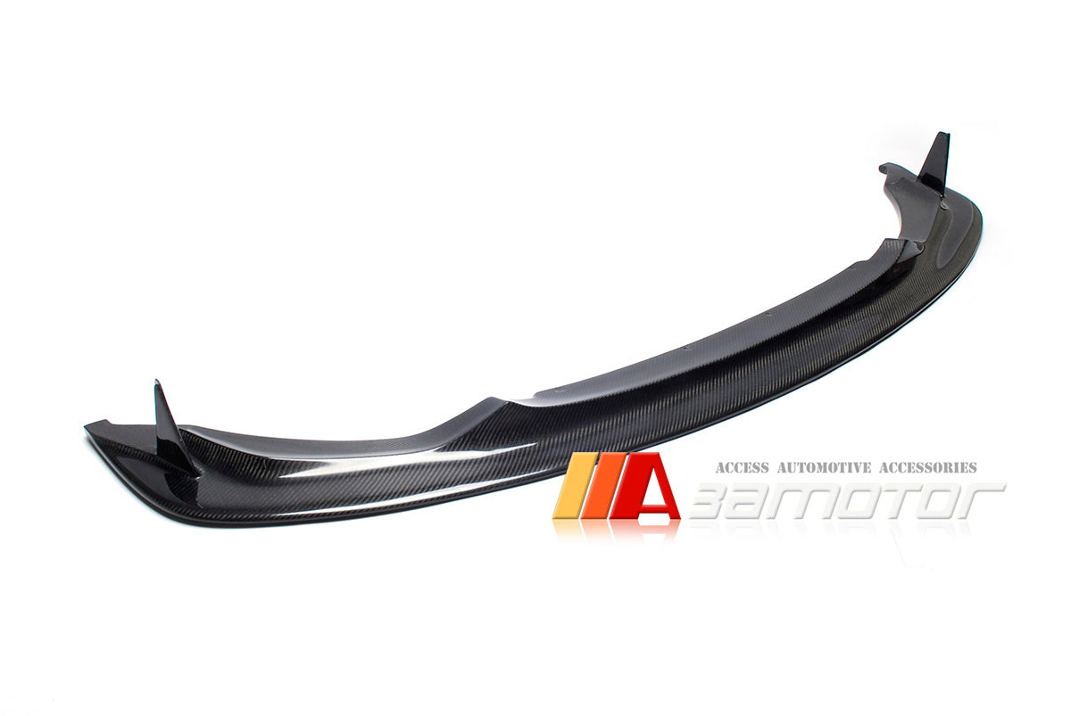 Carbon Fiber E Front Bumper Lip Aero Spoiler fit for BMW F80 M3 / F82 F83 M4