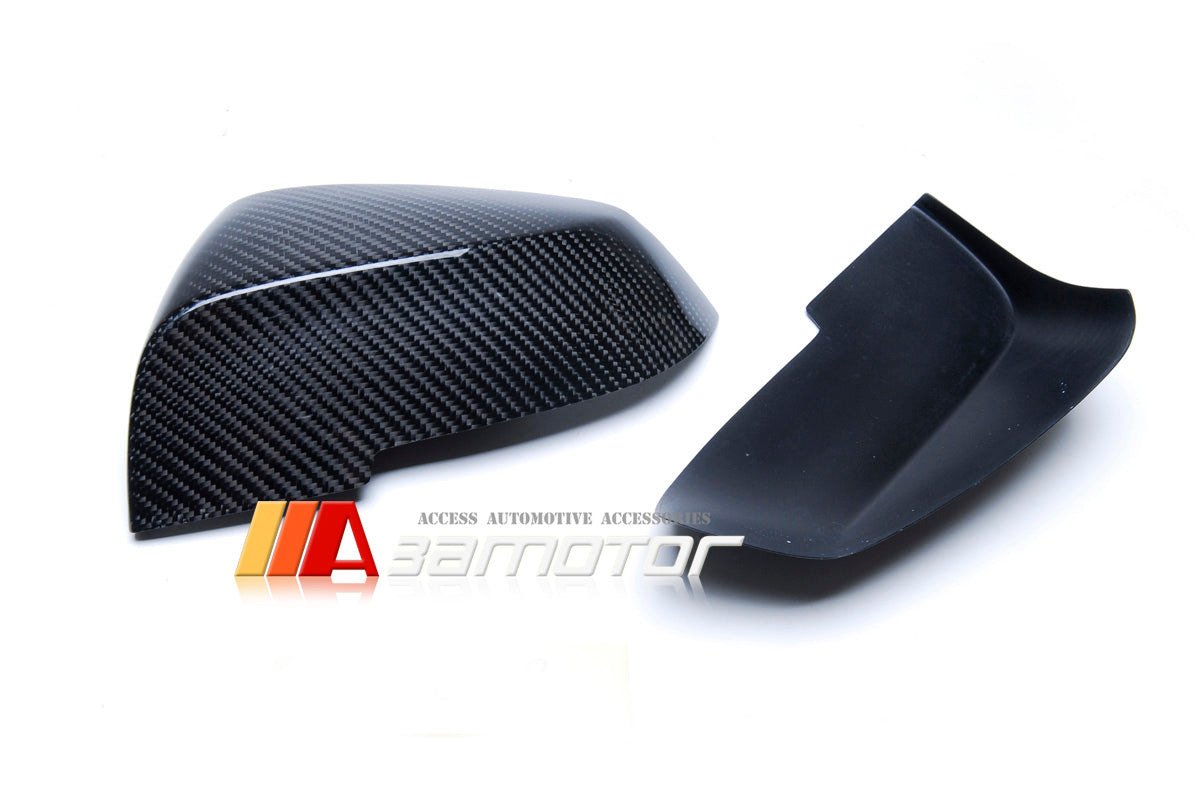 Carbon Fiber Side Mirror Covers Set fit for BMW F20 / F22 / F23 / F30 / F31 / F34 / F35 / F32 / F33 / F36