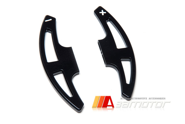 Steering Wheel Extend DCT Clutch Shift Paddles Set Black fit for E90 M3 / E92 M3 / E93 M3 / E70 X5M / E71 X6M