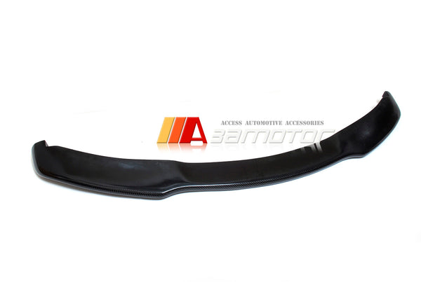 Carbon Fiber Front Bumper Lip Spoiler fit for BMW 2007-2010 E81 / 2004-2006 E87 Pre-LCI 1-Series hatchback