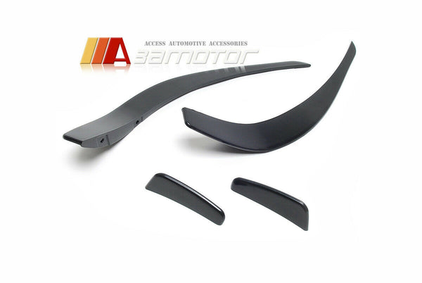 Front Bumper Side Trim Canard 4 PCS Set fit for 2014-2016 Mercedes W117 CLA AMG & CLA45