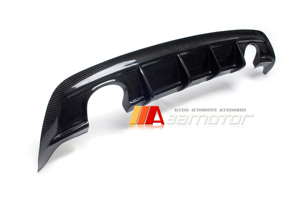 Carbon Fiber Rear Bumper Diffuser Dual fit for 2013-2017 Mercedes W176 AMG Package