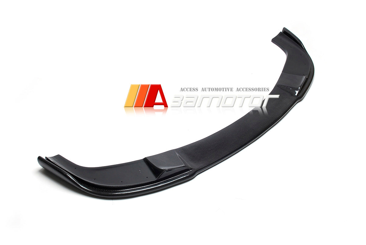 Carbon Fiber Front Bumper Lip Spoiler fit for 2004-2010 BMW E60 / E61 5-Series M Sport Package