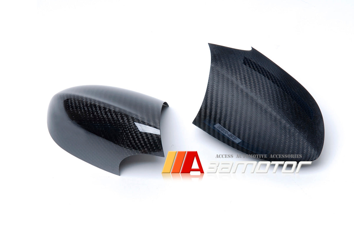 Dry Carbon Fiber Side Mirror Cap Cover Trims Set fit for 2008-2013 BMW E90 M3 / E92 M3 / E93 M3