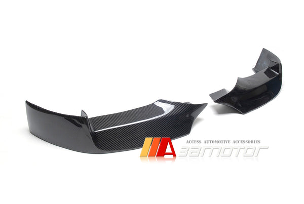 Carbon Fiber Front Bumper Splitters fit for 2011-2016 BMW F10 / F11 5-Series M Sport