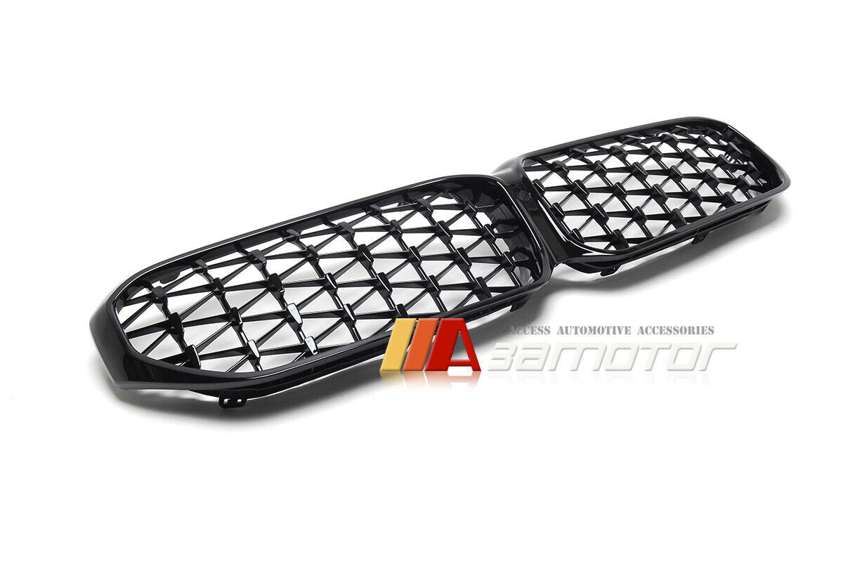 All Gloss Black Diamonds Front Grille fit for 2021-2023 BMW G30 G31 LCI 5-Series / F90 M5
