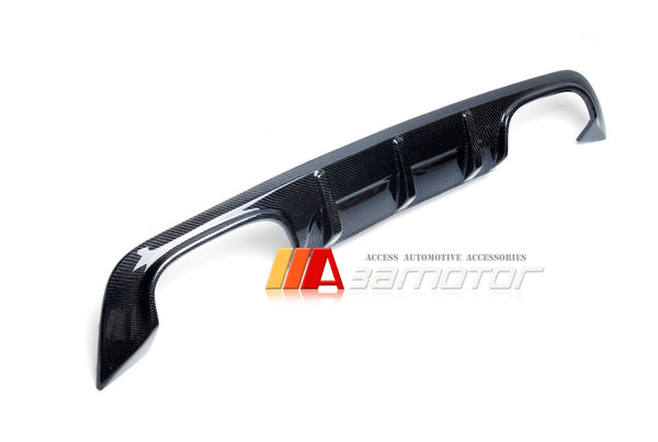 Carbon Fiber Rear Bumper Diffuser Quad fit for 2012-2015 Mercedes R172 ...