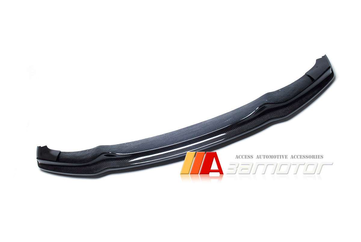 Carbon Fiber AK Front Bumper Lip Spoiler fit for 2011-2016 BMW F10 / F11 5-Series M Sport Package