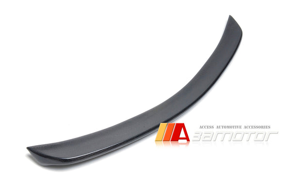 Carbon Fiber V Rear Trunk Spoiler Wing fit for 2008-2014 Mercedes W204 C-Class Sedan