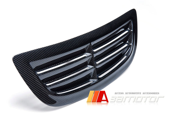 Carbon Fiber Bonnet Scoop Hood Air Vent Intake fit for Mitsubishi