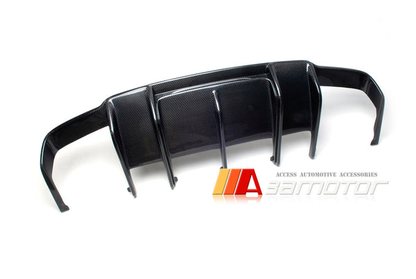 Carbon Fiber R Rear Bumper Diffuser Quad fit for Mercedes C218 / W218 CLS63 AMG