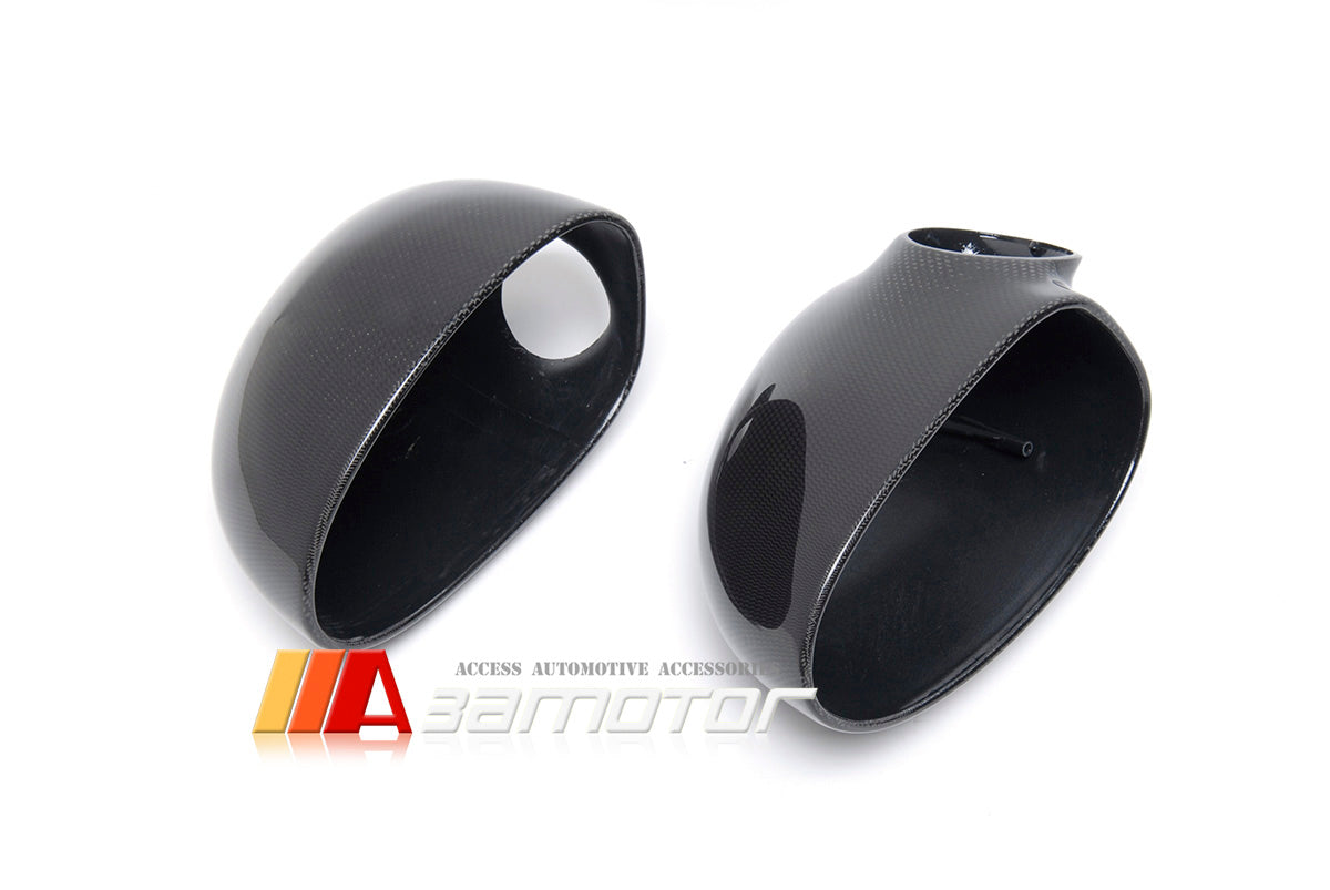 Replacement Carbon Fiber Door Side Mirror Covers Set fit for 2001-2006 BMW 46 M3