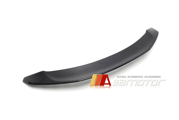 Carbon Fiber V Rear Trunk Spoiler Wing fit for 2017-2023 Tesla Model 3 Sedan