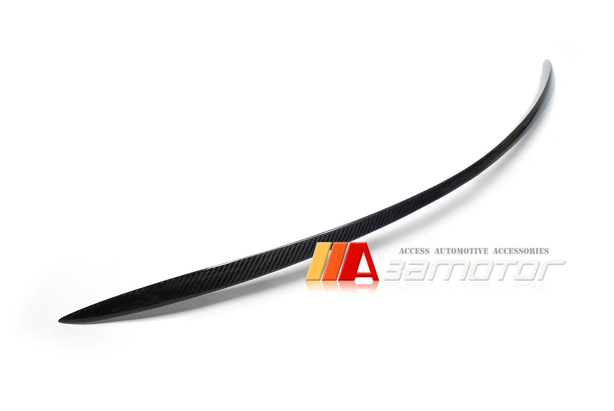 Carbon Fiber Rear Trunk Spoiler Wing fit for 2015-2021 Mercedes W205 C-Class Sedan