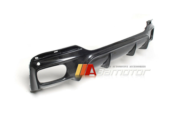 Carbon Fiber 3D Rear Bumper Diffuser fit for 2015-2019 BMW F16 X6 M Sport