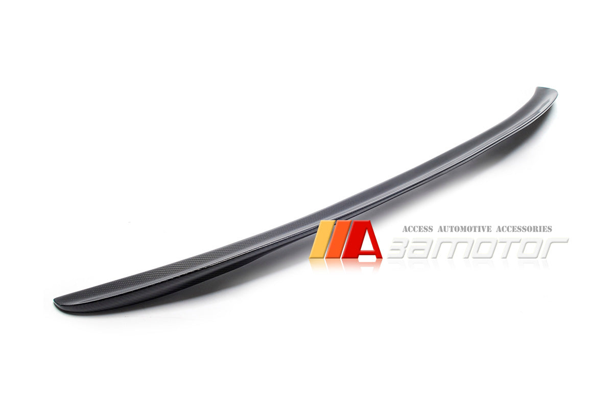 Carbon Fiber Rear Trunk Spoiler Wing fit for 2017-2023 BMW G30 5-Series Sedan / F90 M5