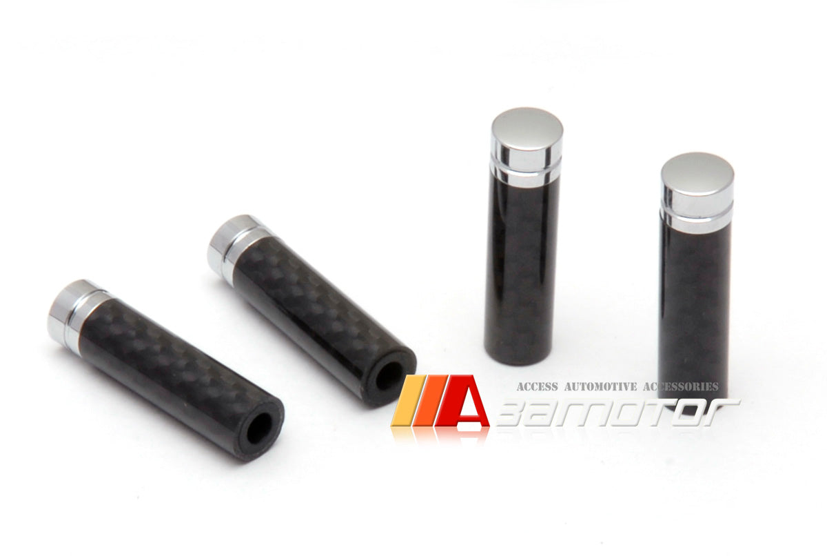 Carbon Fiber Door Lock Pins Set fit for BMW E39 / E46 / E90 / E92 / F30 / E60 / F10 / E82 / E88 / X5 / X3