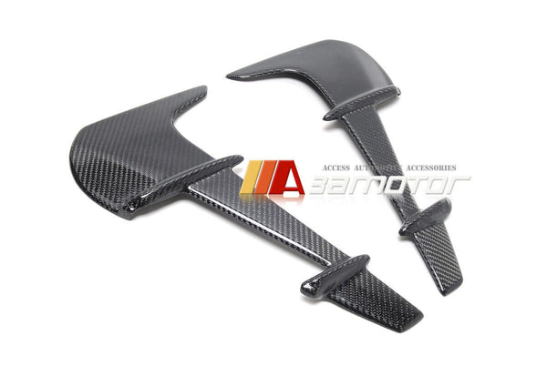 Carbon Fiber Fender Side Duct Vent Cover Fins Set fit for 2022-2024 Toyota GR86 / Subaru BRZ