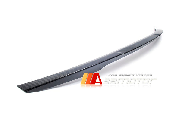 Dry Carbon Fiber Rear Trunk Spoiler Wing fit for 2014-2020 BMW F82 M4 Coupe