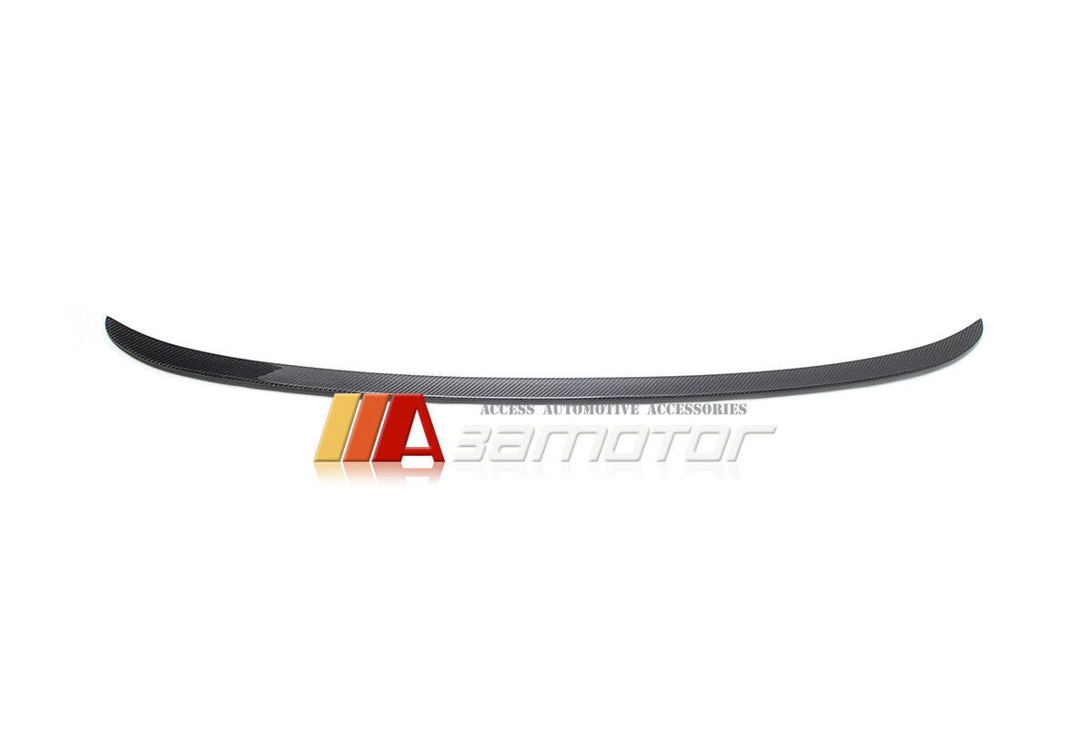 Carbon Fiber Rear Trunk Spoiler Wing fit for 2017-2023 BMW G30 5-Series Sedan / F90 M5