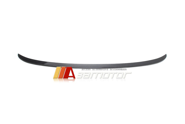 Carbon Fiber Rear Trunk Spoiler Wing fit for 2017-2023 BMW G30 5-Series Sedan / F90 M5