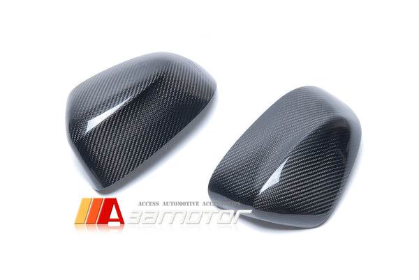 Replacement Carbon Fiber Side Mirrors Set fit for BMW X3 F25 / X4 F26 / X5 F15 / X6 F16