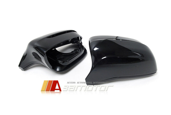 Replacement Gloss Black Side Mirror Covers Set fit for 2019-2022 BMW G20 / G21 3-Series