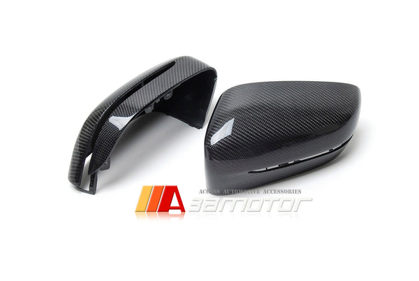 Replacement Carbon Fiber Side Mirrors Set fit for 2017-2020 BMW G30 / G31 5-Series