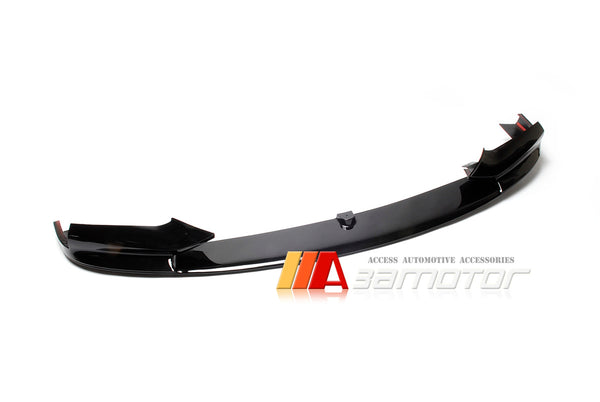 Gloss Black Front Bumper MP Lip Spoiler fit for 2011-2016 BMW F10 / F11 5-Series M Sport Package