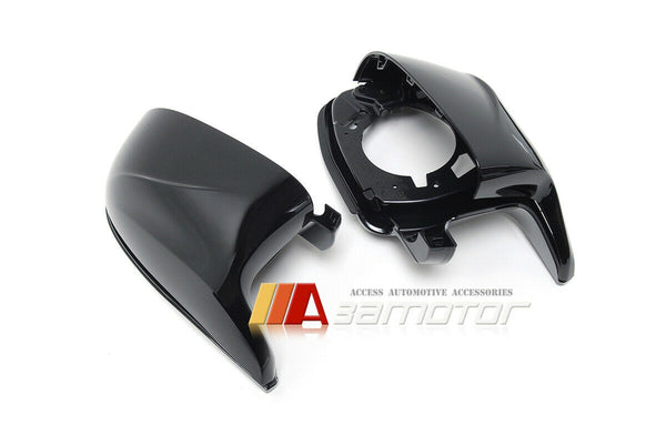 Replacement Gloss Black Side Mirror Covers Set fit for BMW X3 G01 / X4 G02 / X5 G05 / X6 G06 / X7 G07