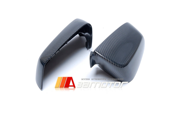 Replacement Carbon Fiber Side Mirror Covers Set fit for BMW F10 / F11 & F06 / F12 / F13 Pre-LCI