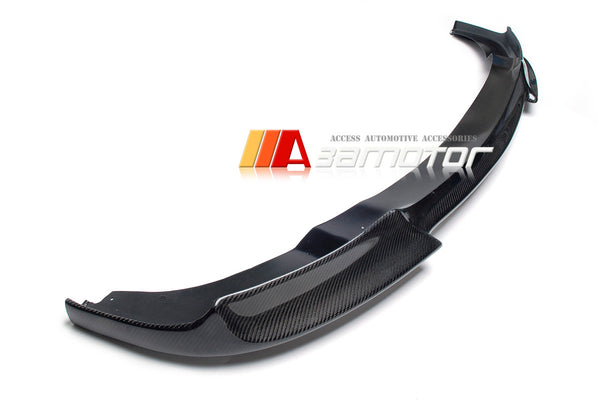 Carbon Fiber Front Lip Spoiler fit for 2011-2016 BMW F10 5-Series with aftermarket M5 Bumper only