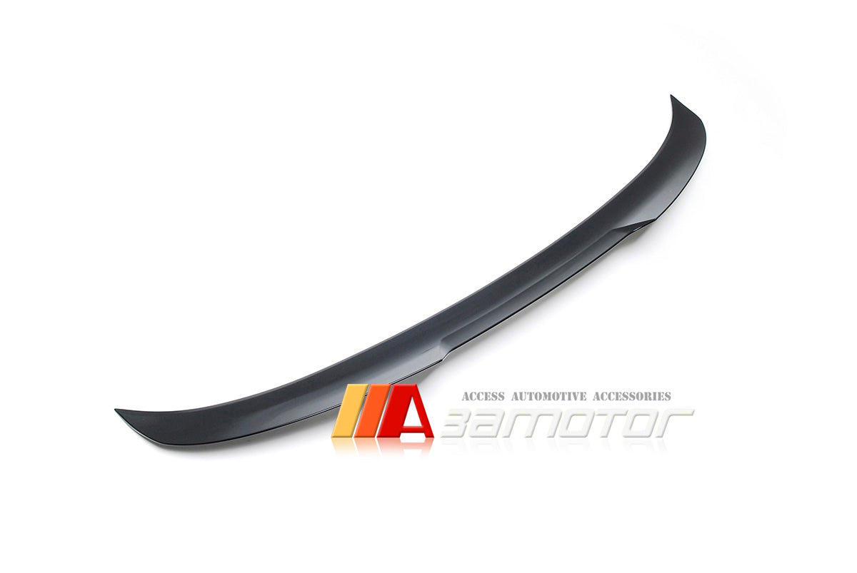 Painted Rear Trunk Spoiler Wing #475 Black fit for 2006-2011 BMW E90 3-Series Sedan