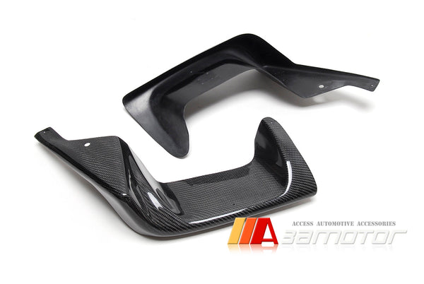 Carbon Fiber Exhaust Trim Heat Shields Set fit for 2011-2014 Subaru Impreza Sedan WRX / STI