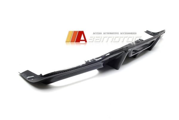 Carbon Fiber V Rear Bumper Diffuser fit for 2012-2015 Mercedes W204 / C204 C63 AMG