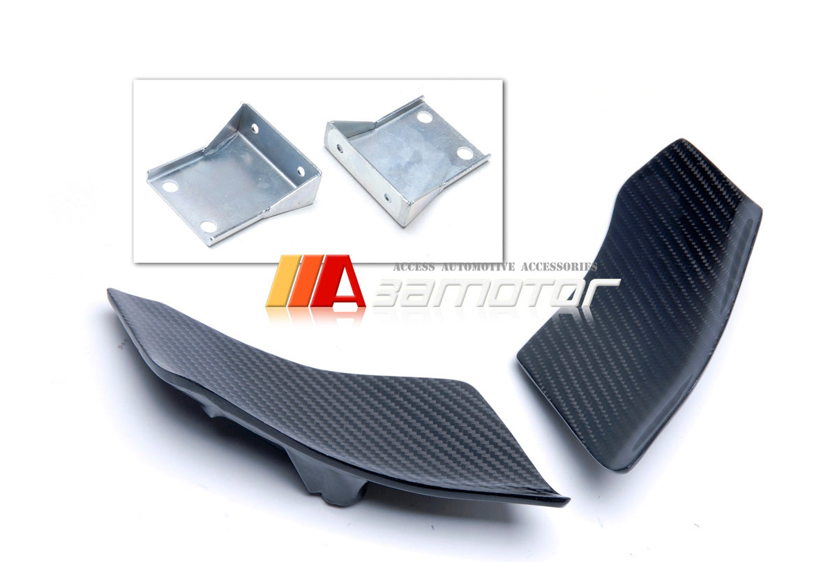 Carbon Fiber Front Brake Cooling Air Guides Set fit for Mitsubishi Lancer Evolution EVO 7 / EVO 8 / EVO 9 / EVO 10