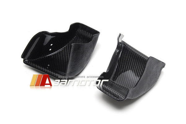 Carbon Fiber Cold Air Intake Scoop Duct Vent Set fit for 2015-2020 BMW F80 M3 / F82 F83 M4