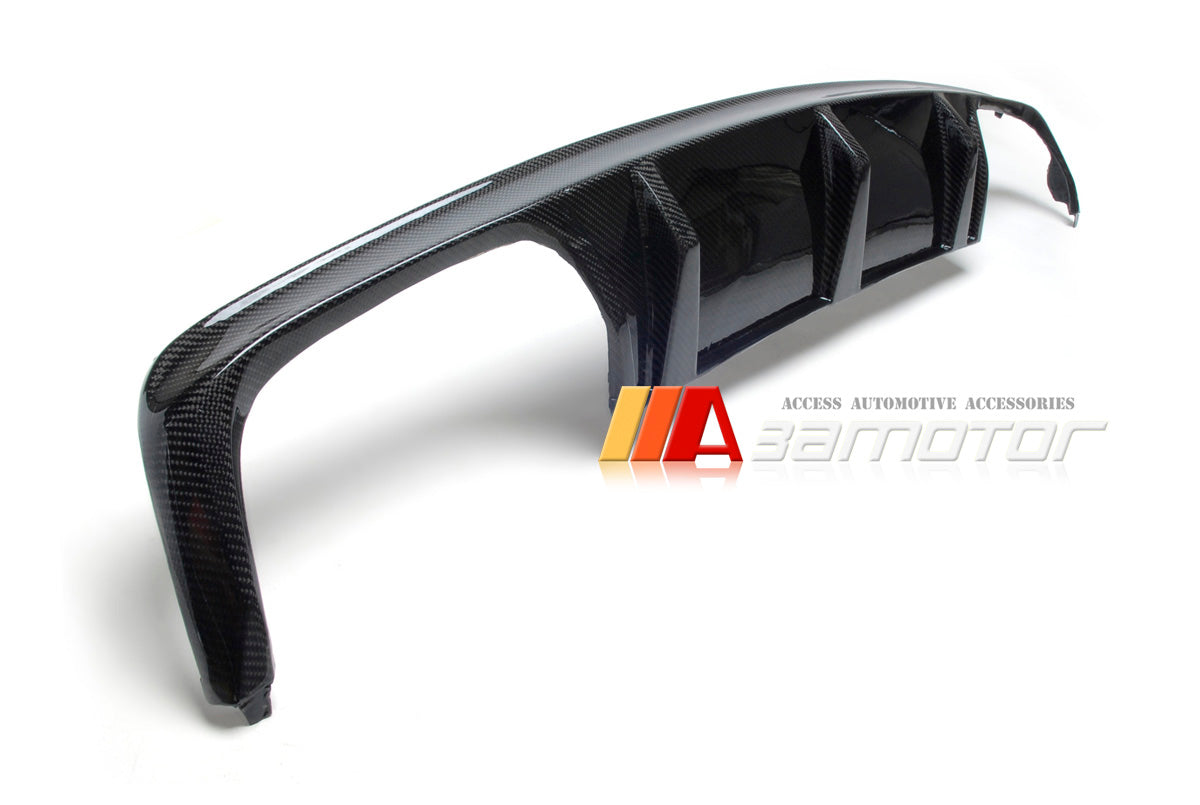 Carbon Fiber Rear Bumper Diffuser Quad fits 2008-2011 Mercedes S204 C63 Pre-Facelift AMG Wagon