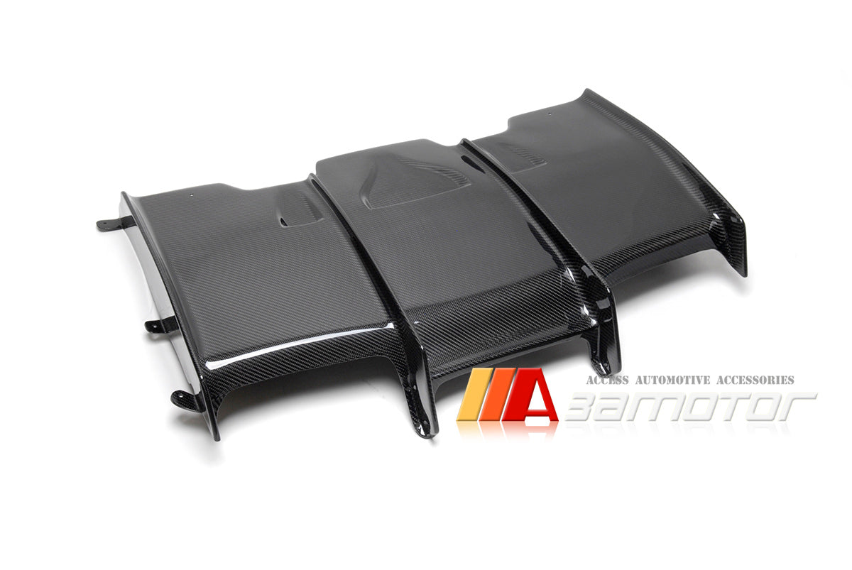 Carbon Fiber Rear Bumper Under Tray fit for BMW 2014-2019 F80 M3 & 2014-2020 F82 M4 / F83 M4