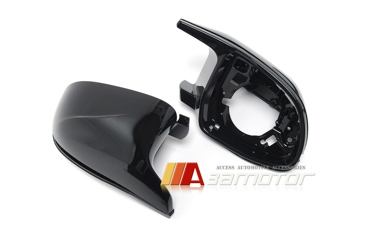 Replacement Gloss Black Side Mirror Covers Set fit for BMW X3 G01 / X4 G02 / X5 G05 / X6 G06 / X7 G07