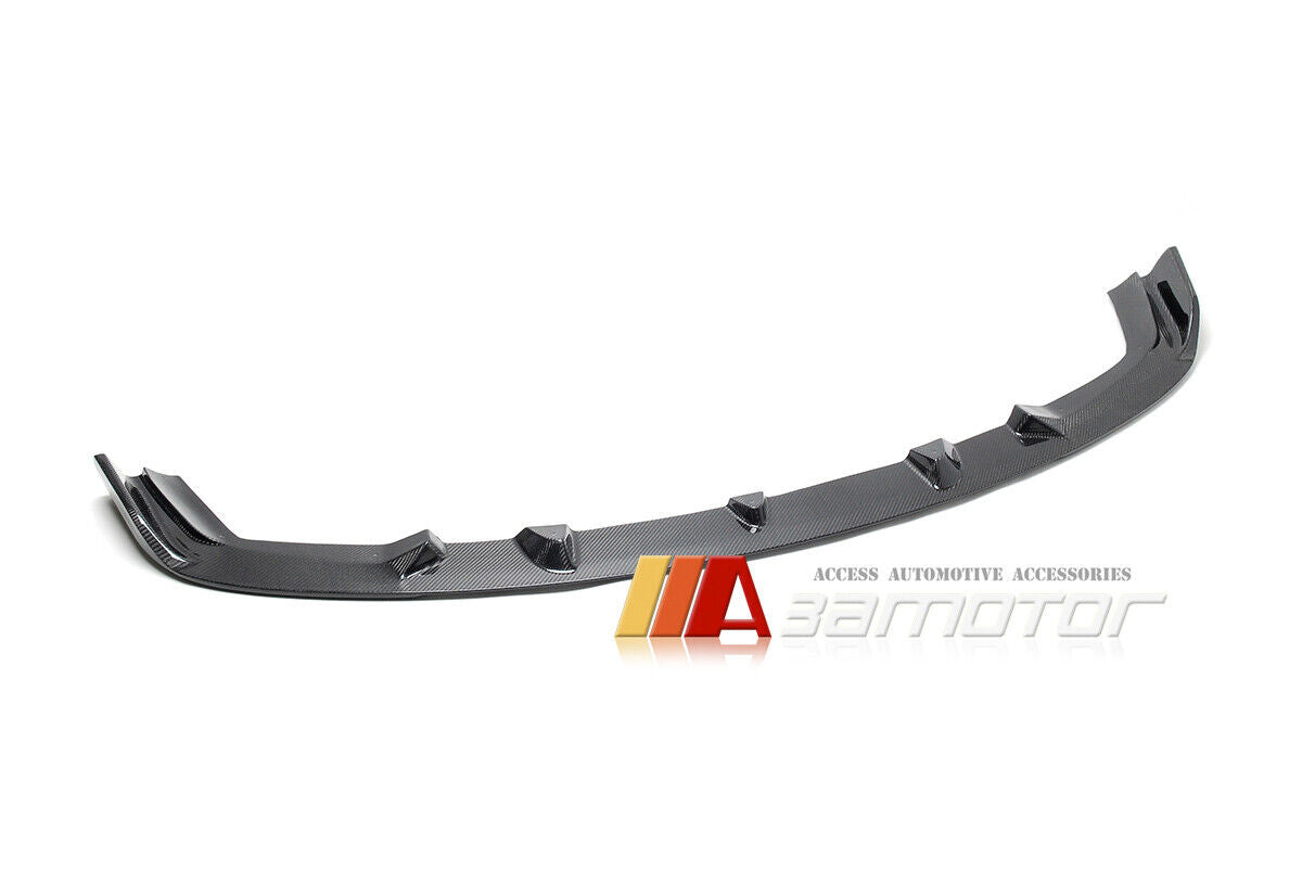 Carbon Fiber Front Bumper Lip Spoiler fit for 2016-2021 BMW F87 M2 Coupe