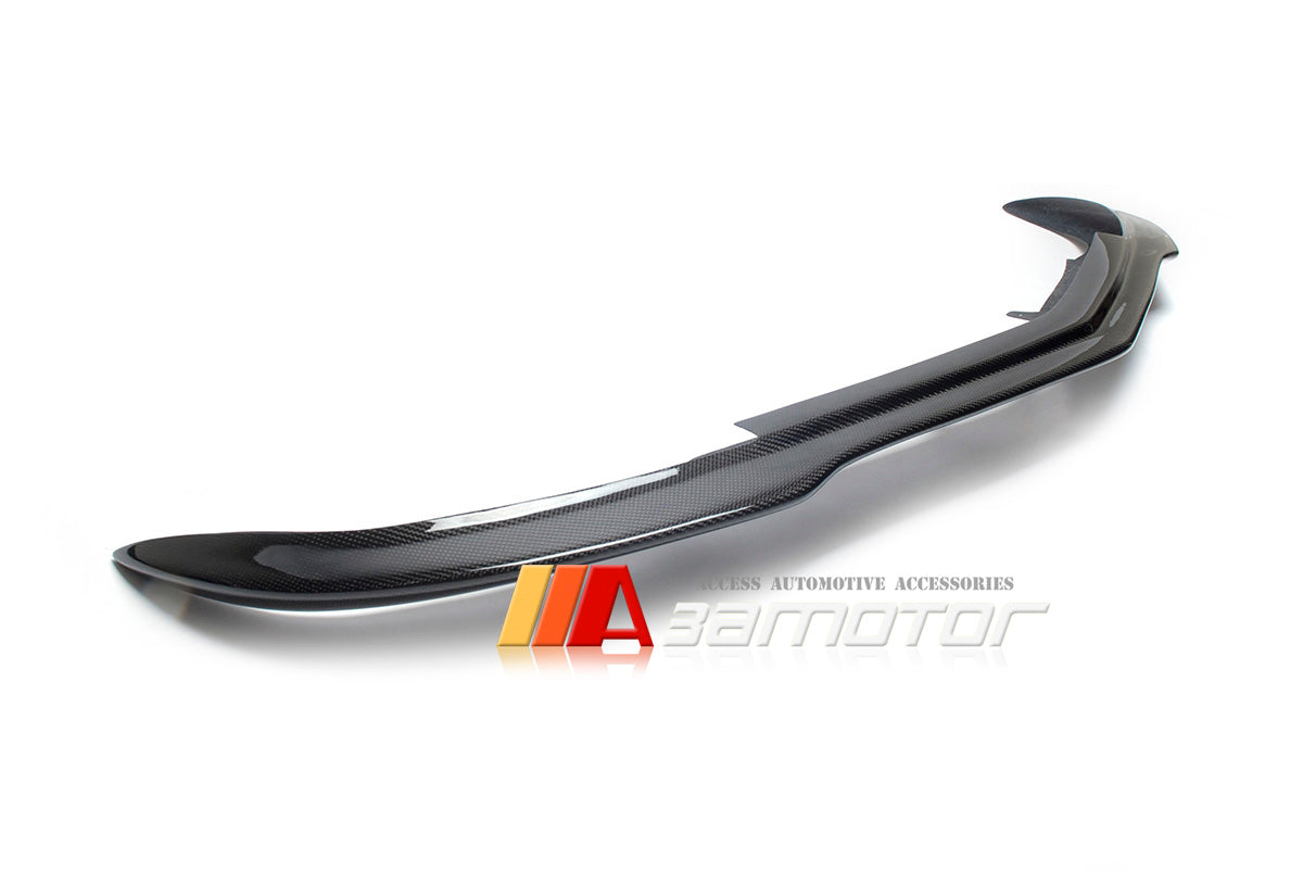 Carbon Fiber Front Bumper Lip Spoiler fit for 2012-2015 Mercedes W204 C63 Facelift Sedan / C204 C63 Coupe AMG