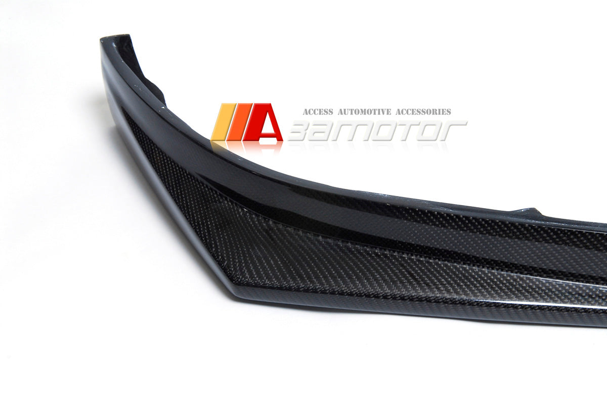Carbon Fiber V Front Bumper Lip Spoiler fit for Mitsubishi Lancer EVO 8 Evolution VIII