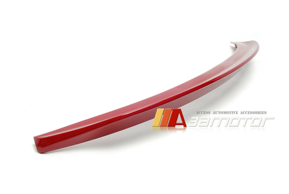 Duckbill Rear Trunk Spoiler Wing Sunset Red Metallic #PPMR fit for 2017-2023 Tesla Model 3