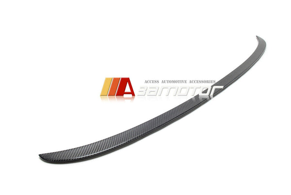 Carbon Fiber Rear Trunk Spoiler Wing fit for 2017-2023 BMW G30 5-Series Sedan / F90 M5