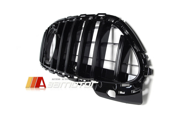 Black GT Style Front Grille fit for 2021-2023 Mercedes W206 / S206 / C206 / A206 AMG C-Class
