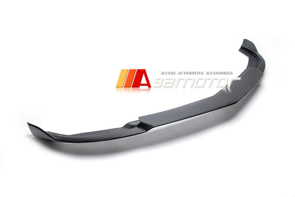 Carbon Fiber R Front Bumper Lip Spoiler fit for 2011-2014 Mercede W197 C197 SLS AMG