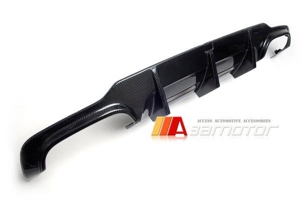 Carbon Fiber Big Fins Rear Diffuser fit for 2012-2015 Mercedes W204 C63 Facelift Sedan / C204 C63 Coupe AMG